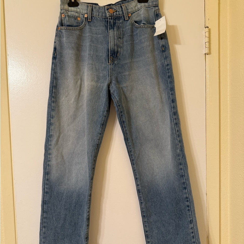 Classic High Rise Blue Jeans